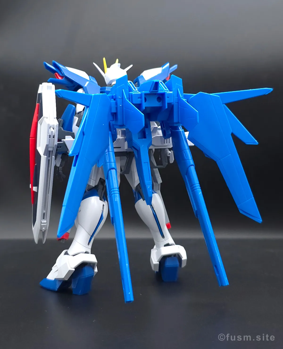 オプションパーツセット ガンプラ 18 (ビルドブースターセット) レビュー ポージング 03