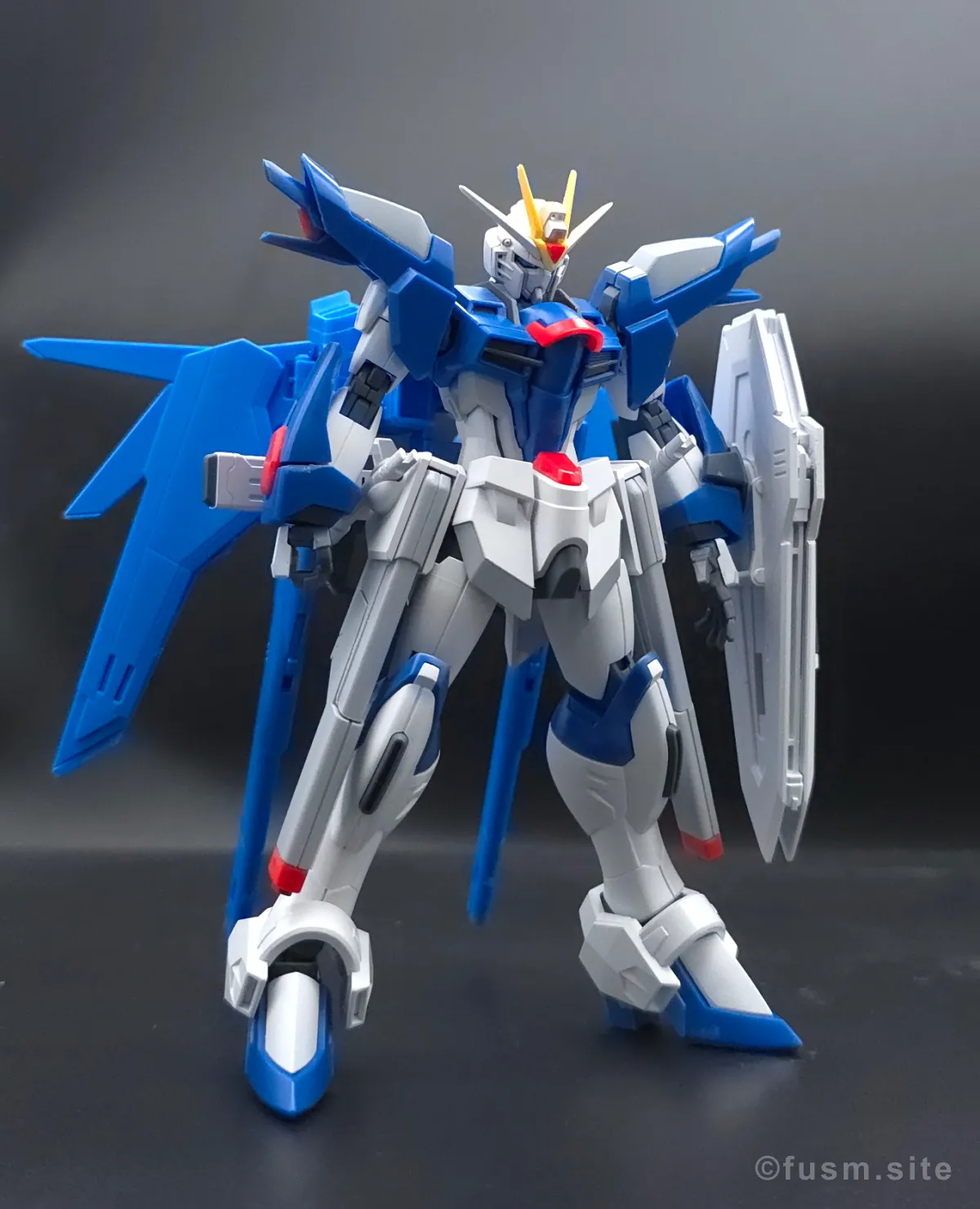 オプションパーツセット ガンプラ 18 (ビルドブースターセット) レビュー ポージング 05