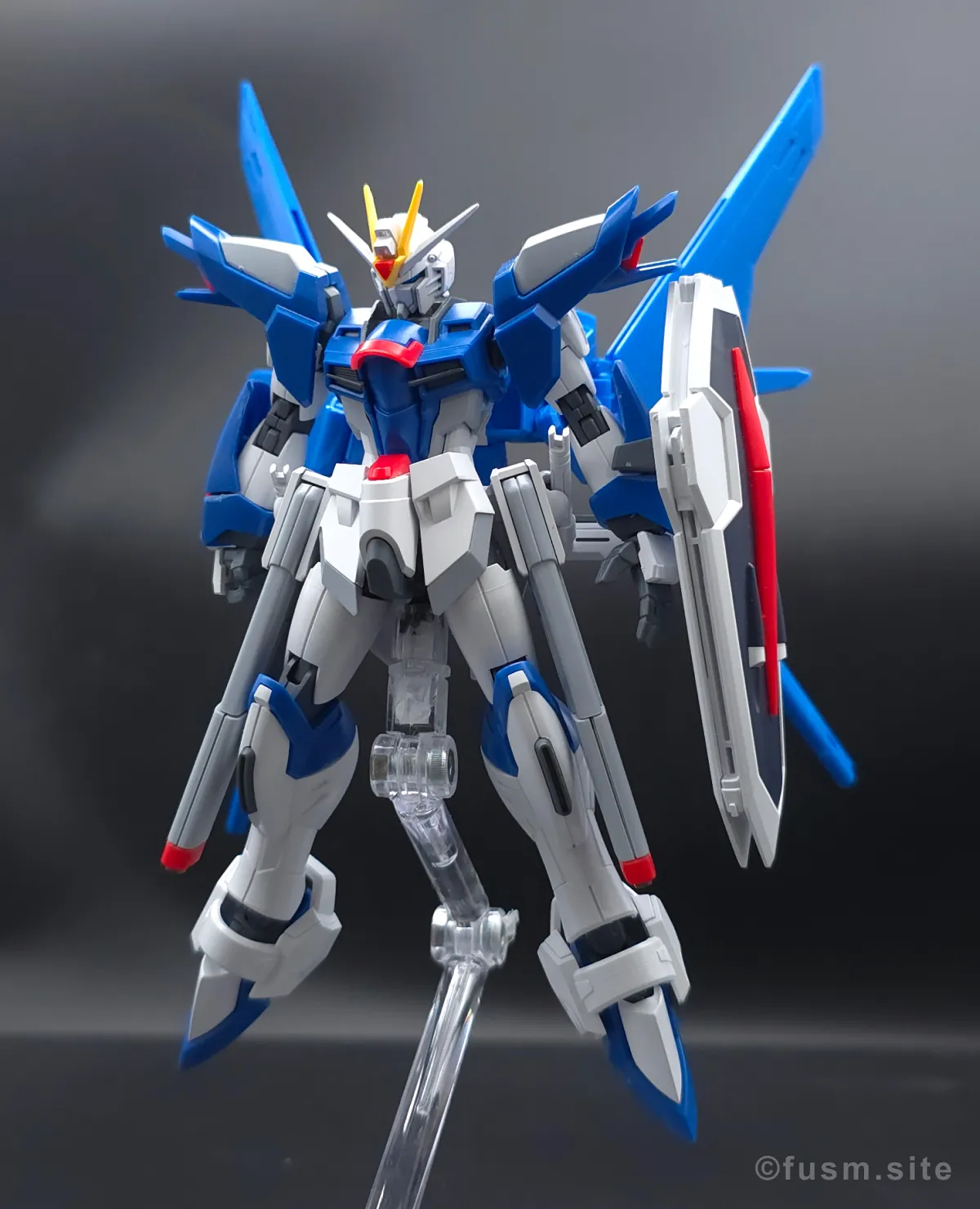 オプションパーツセット ガンプラ 18 (ビルドブースターセット) レビュー ポージング 06