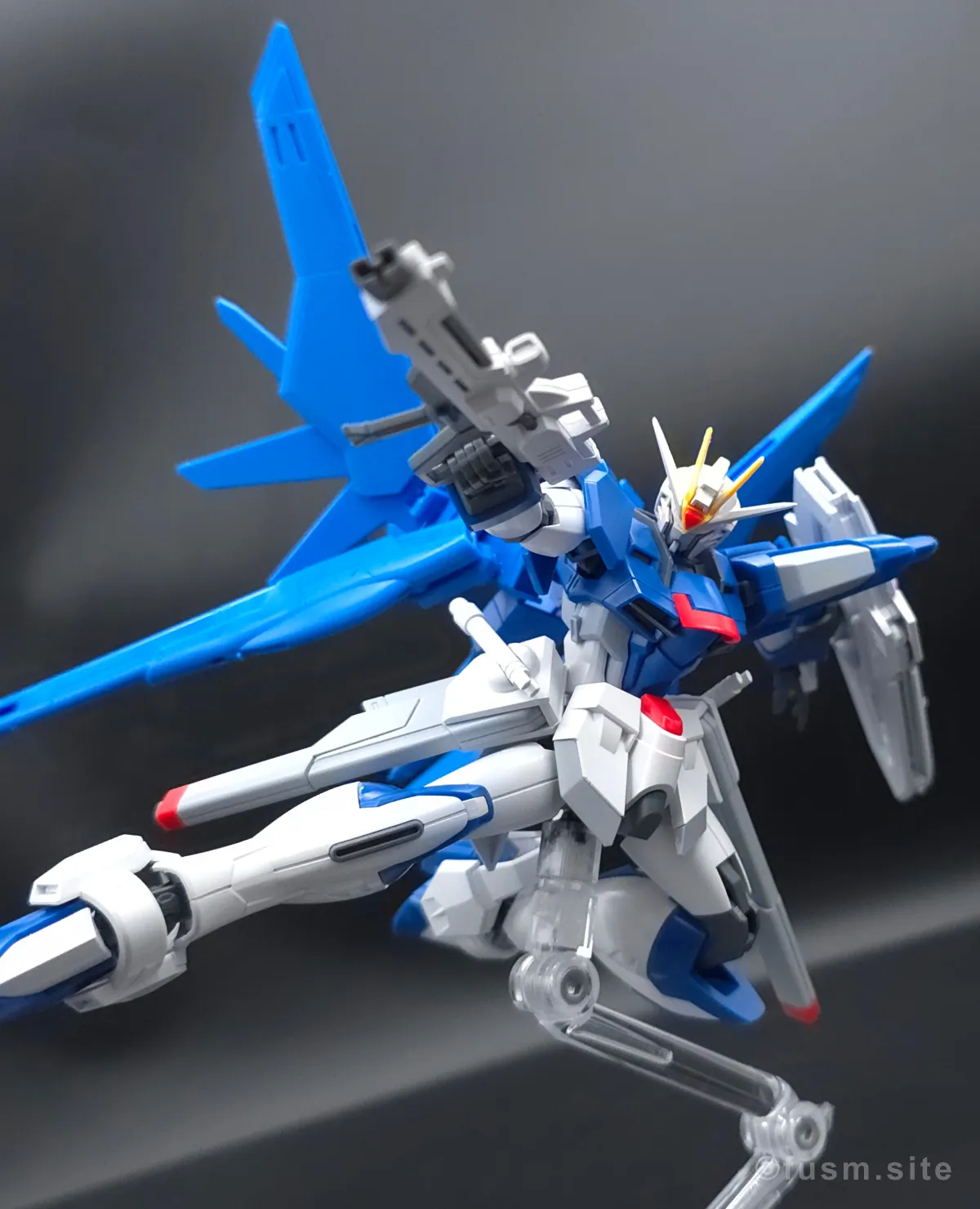 オプションパーツセット ガンプラ 18 (ビルドブースターセット) レビュー ポージング 07