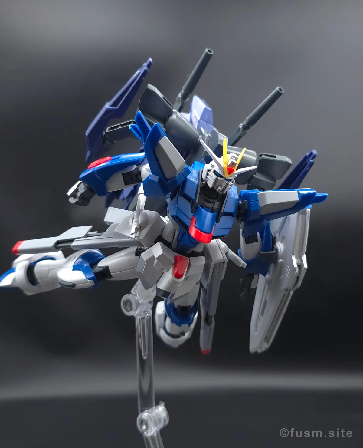 オプションパーツセット ガンプラ 18 (ビルドブースターセット) レビュー ポージング 18