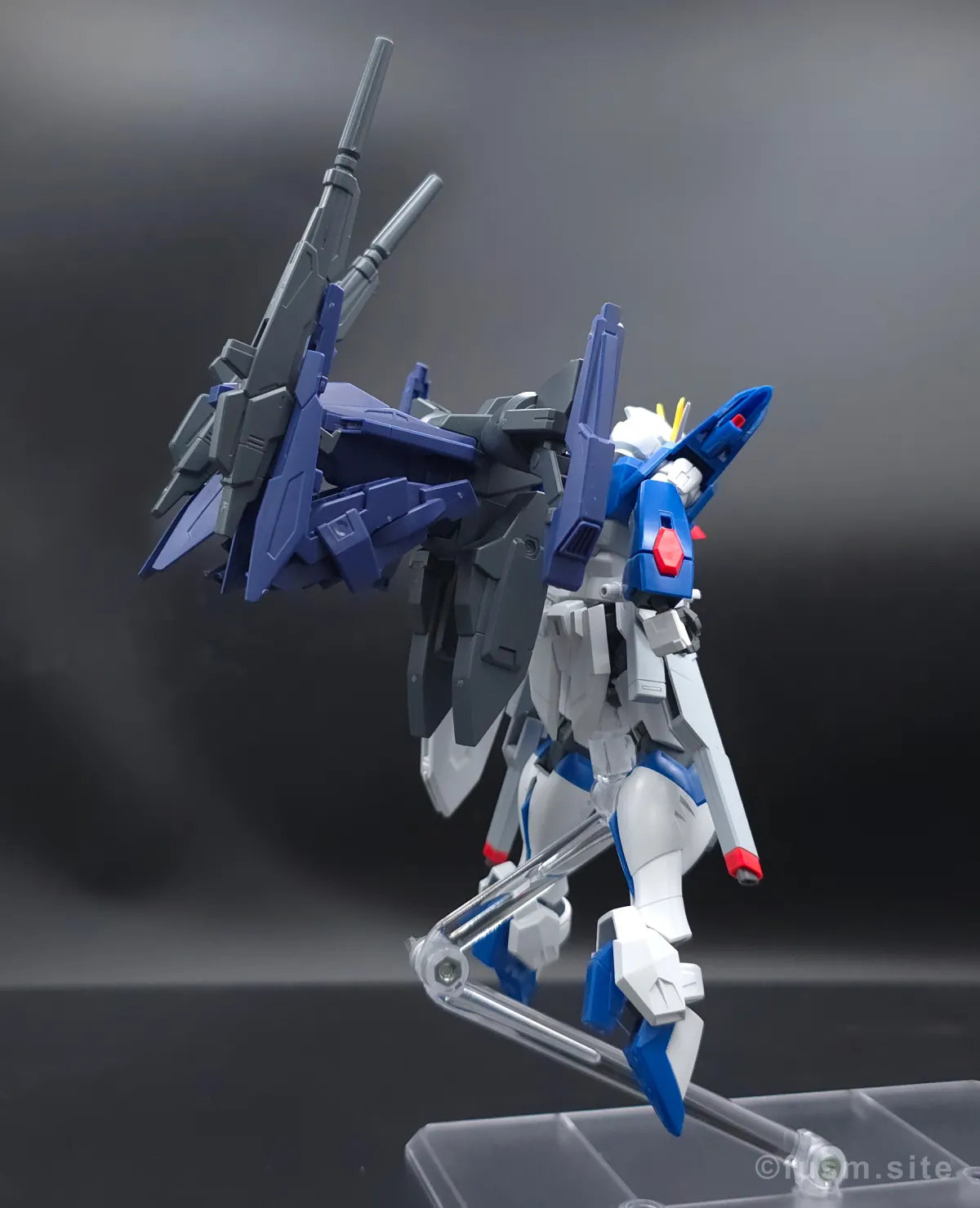 オプションパーツセット ガンプラ 18 (ビルドブースターセット) レビュー ポージング 19