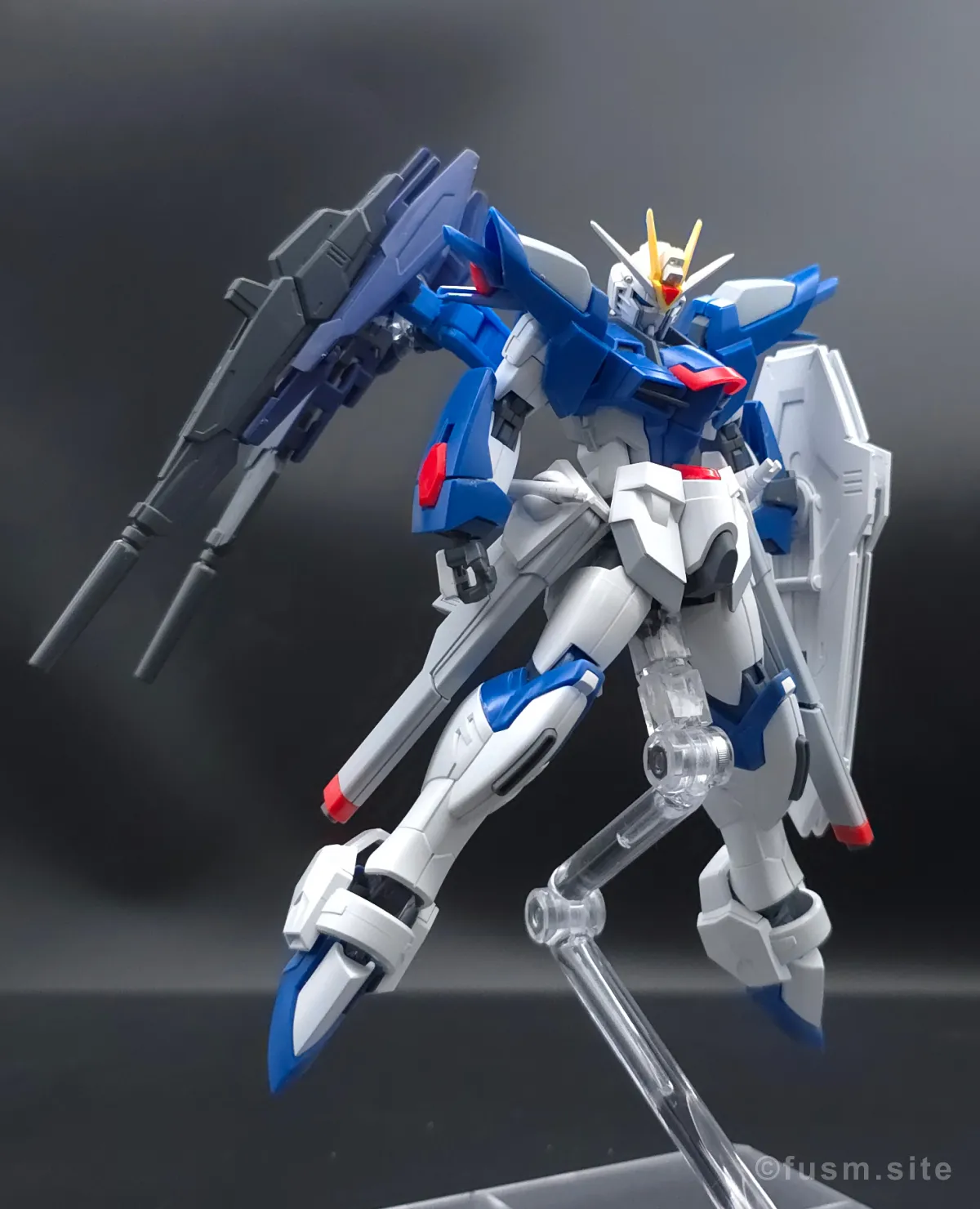オプションパーツセット ガンプラ 18 (ビルドブースターセット) レビュー ポージング 20