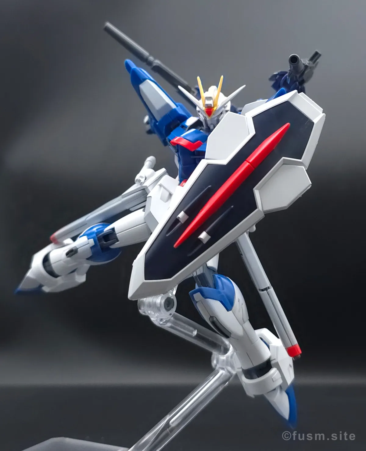 オプションパーツセット ガンプラ 18 (ビルドブースターセット) レビュー ポージング 22