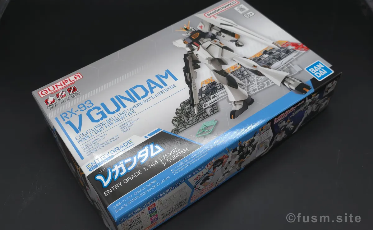 ENTRY GRADE νガンダム レビュー パッケージ 02