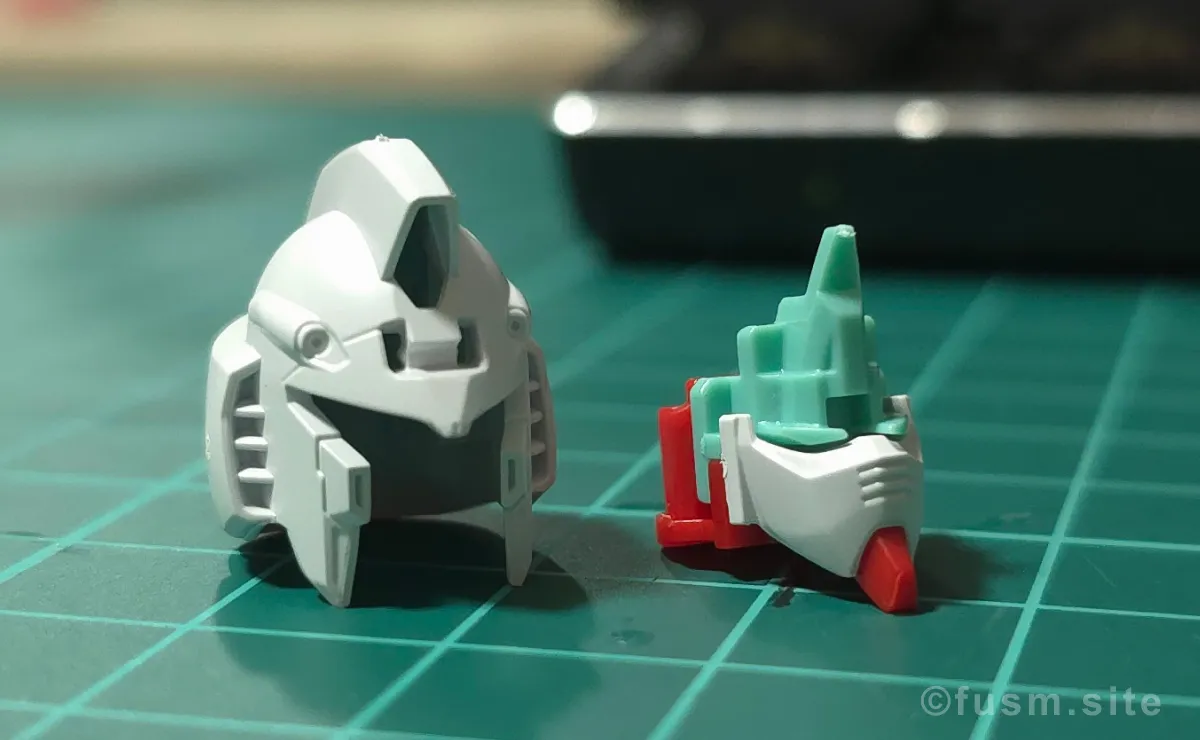 ENTRY GRADE νガンダム レビュー パーツ・構造・組み立て 01