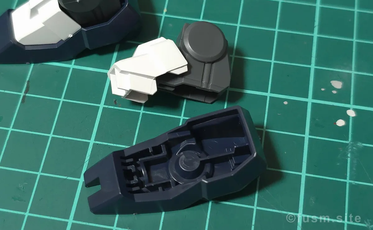 ENTRY GRADE νガンダム レビュー パーツ・構造・組み立て 04