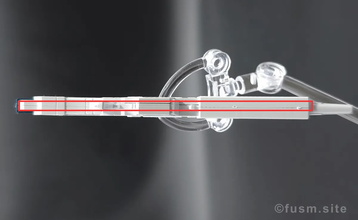 ENTRY GRADE νガンダム レビュー 付属品 合わせ目