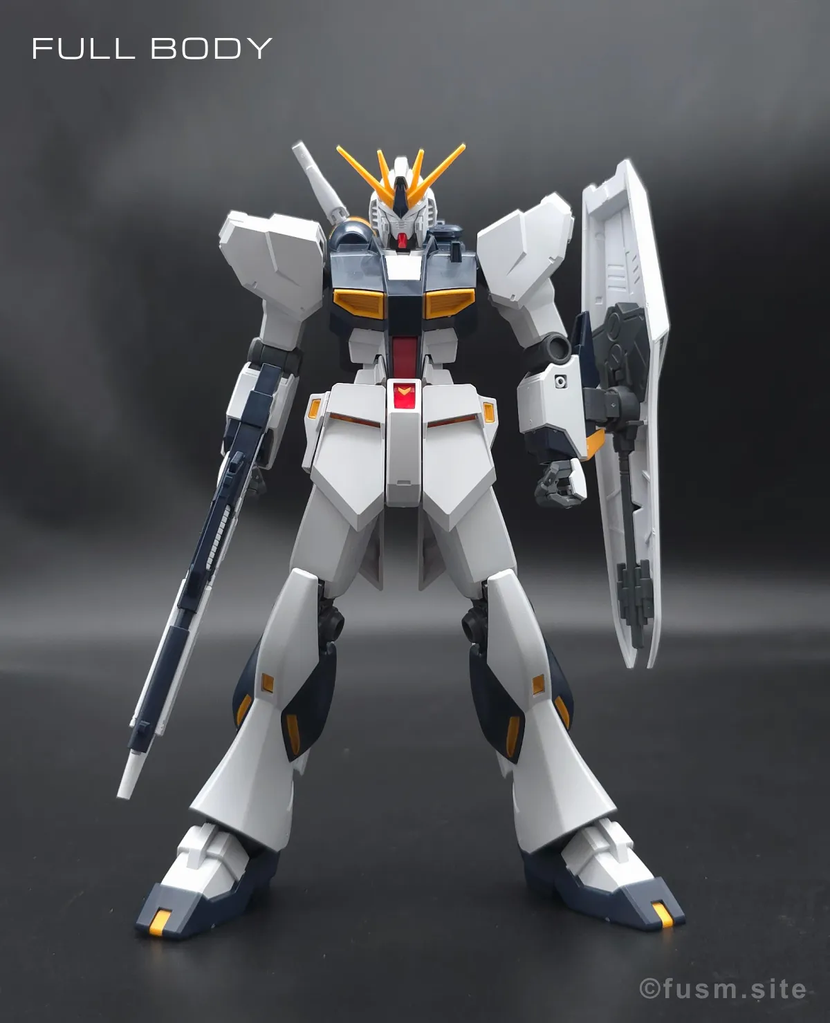 ENTRY GRADE νガンダム レビュー 多角的に見た全体の外観・素組み 01