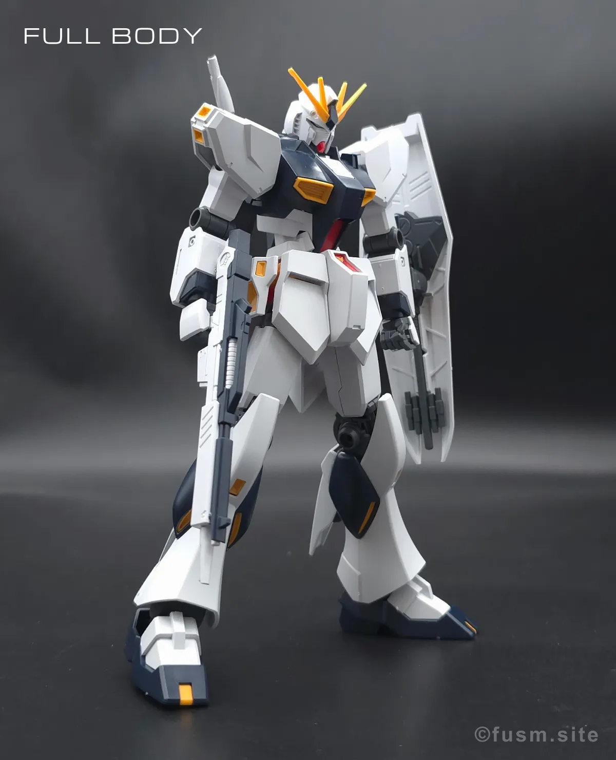 ENTRY GRADE νガンダム レビュー 多角的に見た全体の外観・素組み 06