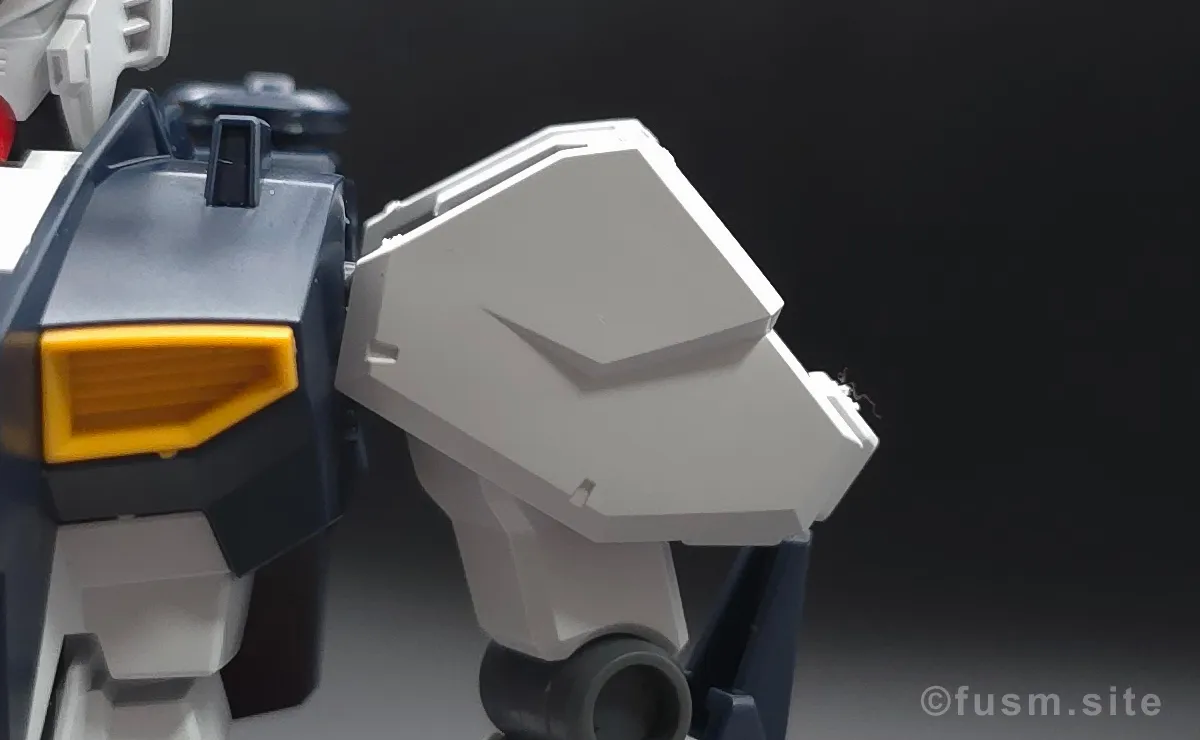 ENTRY GRADE νガンダム レビュー 肩ディテール 可動域 01