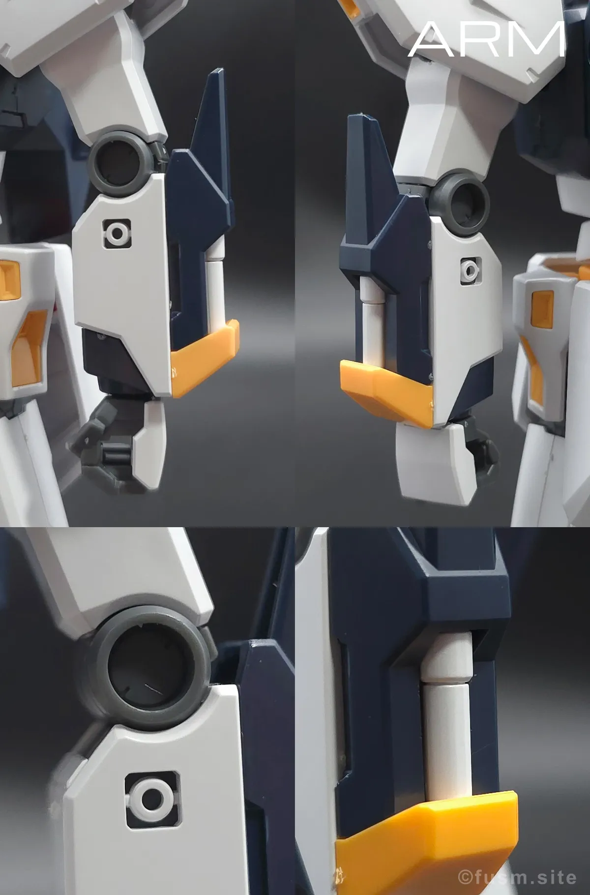 ENTRY GRADE νガンダム レビュー 腕部ディテール 01