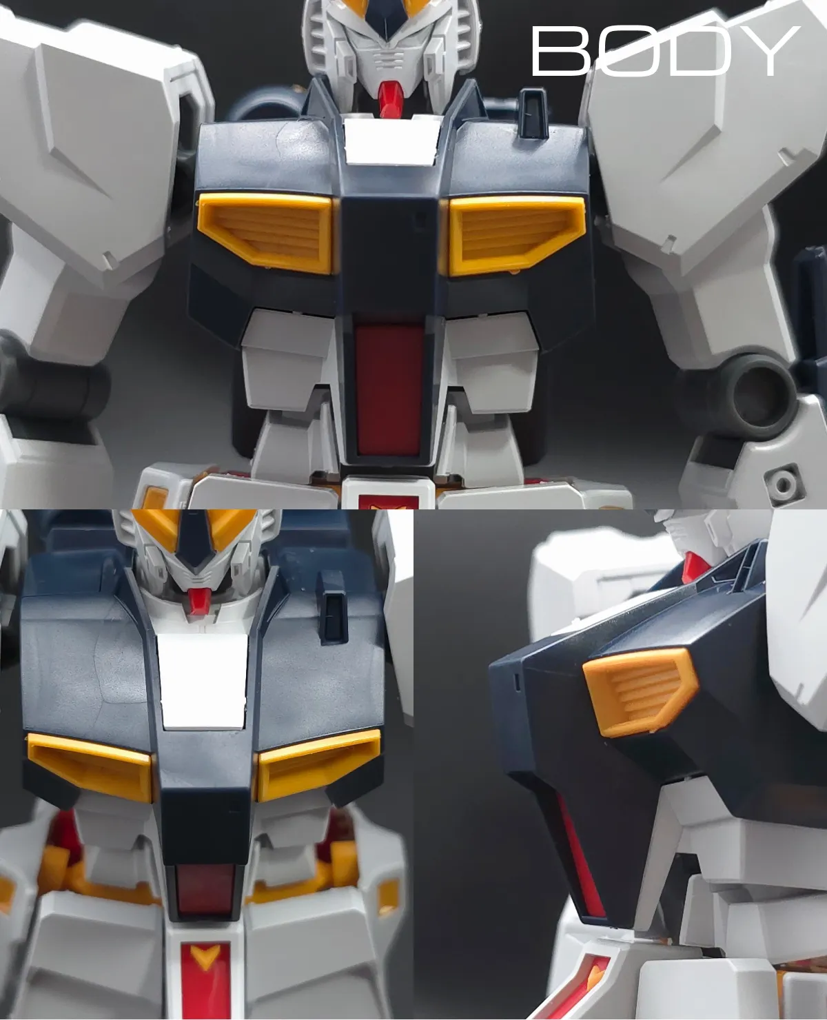 ENTRY GRADE νガンダム レビュー 胴体ディテール 01