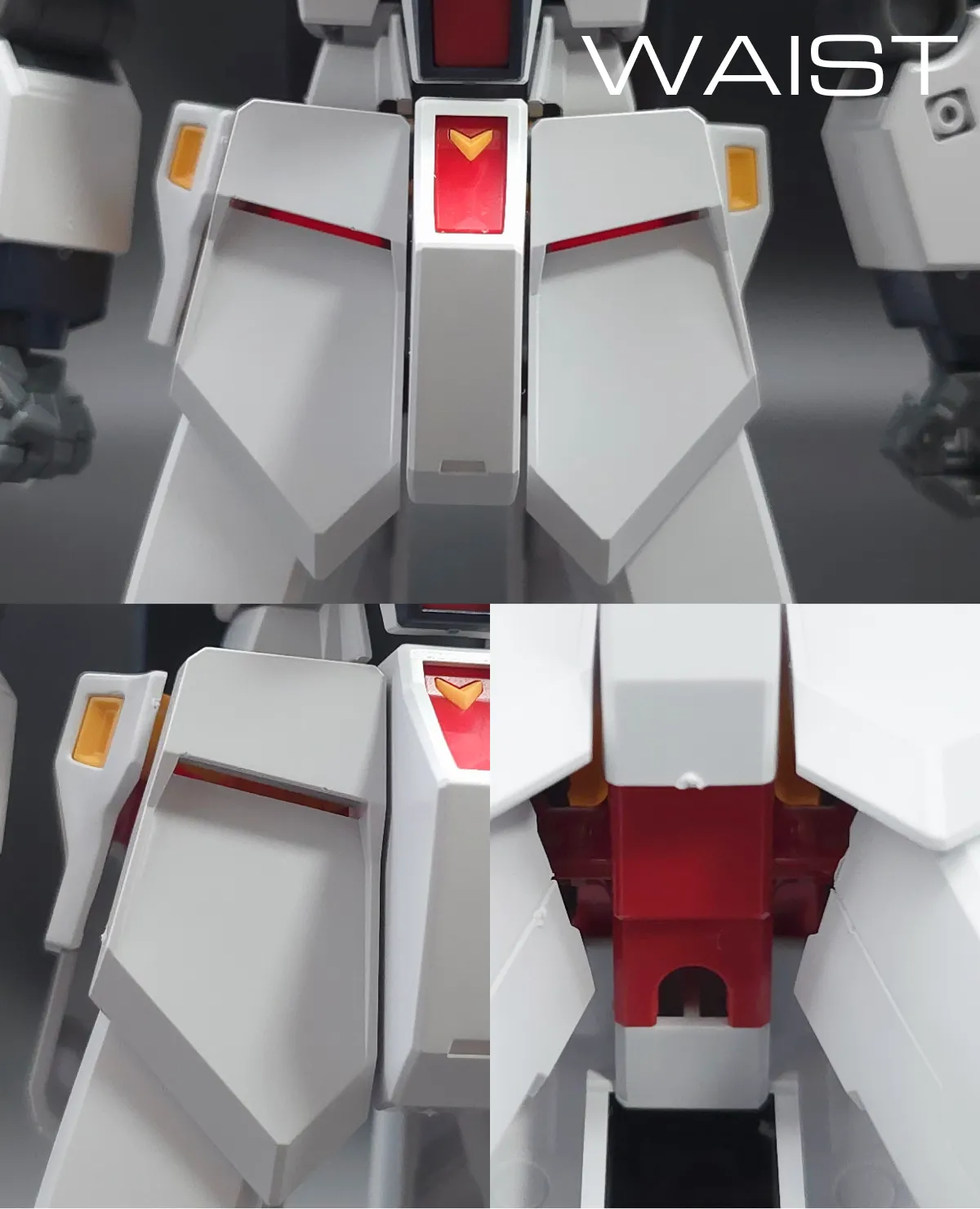 ENTRY GRADE νガンダム レビュー 胴体ディテール 02