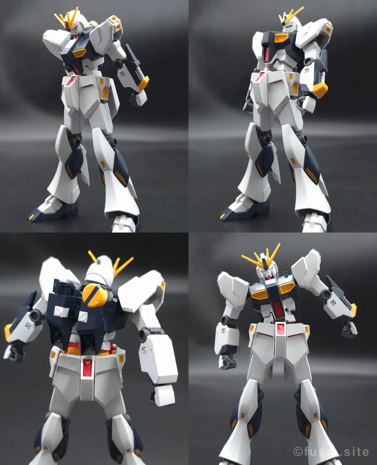 ENTRY GRADE νガンダム レビュー 胴体ディテール 可動域 02