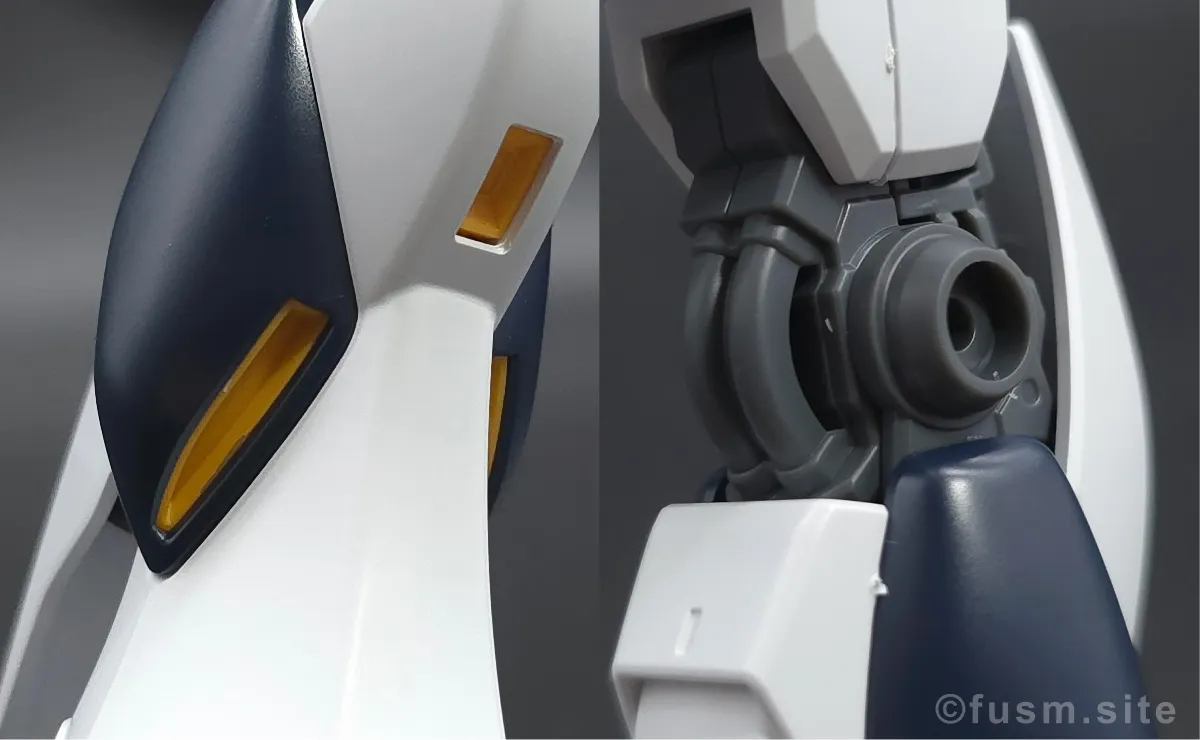 ENTRY GRADE νガンダム レビュー 脚部ディテール 03