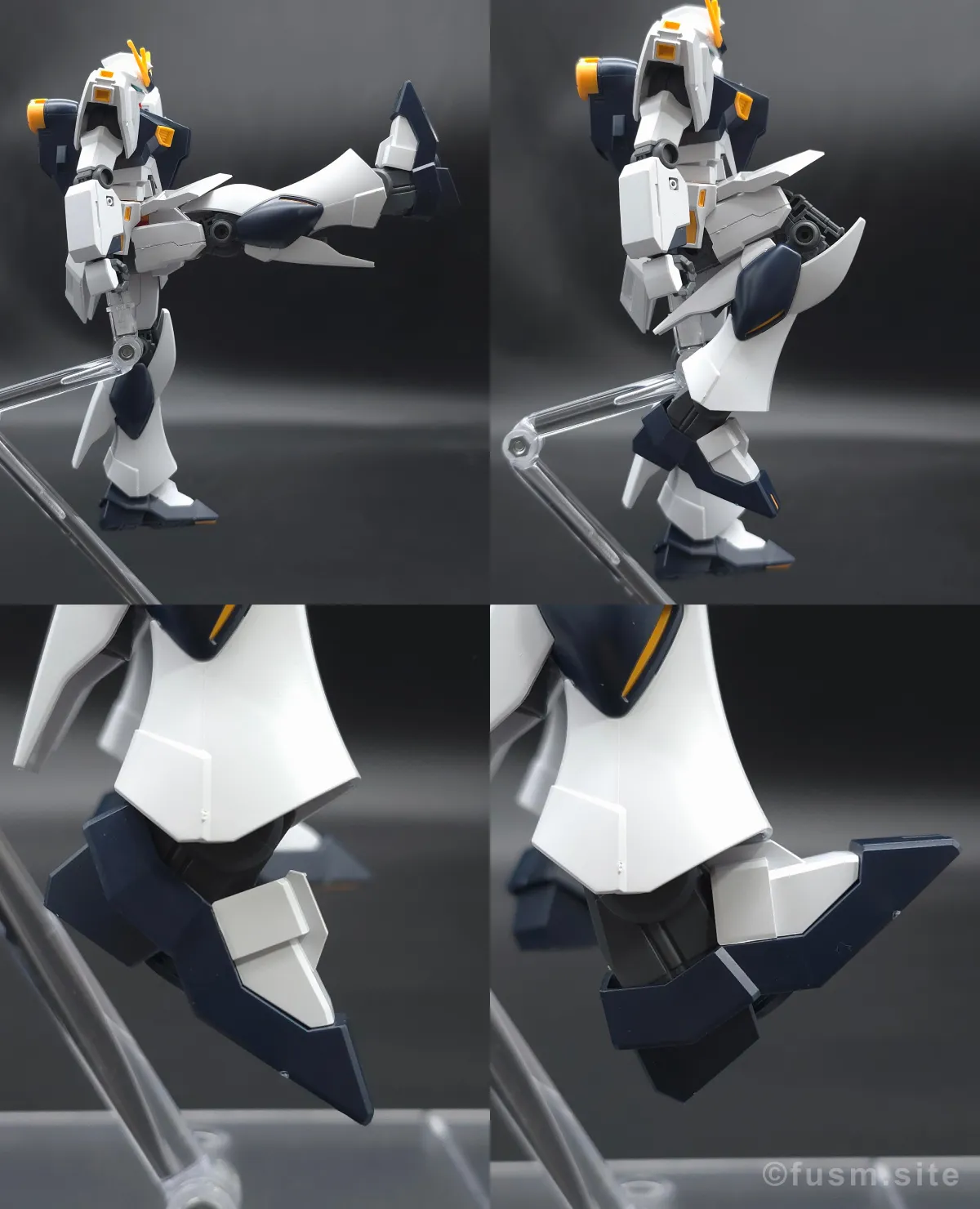 ENTRY GRADE νガンダム レビュー 脚部ディテール 可動域 03