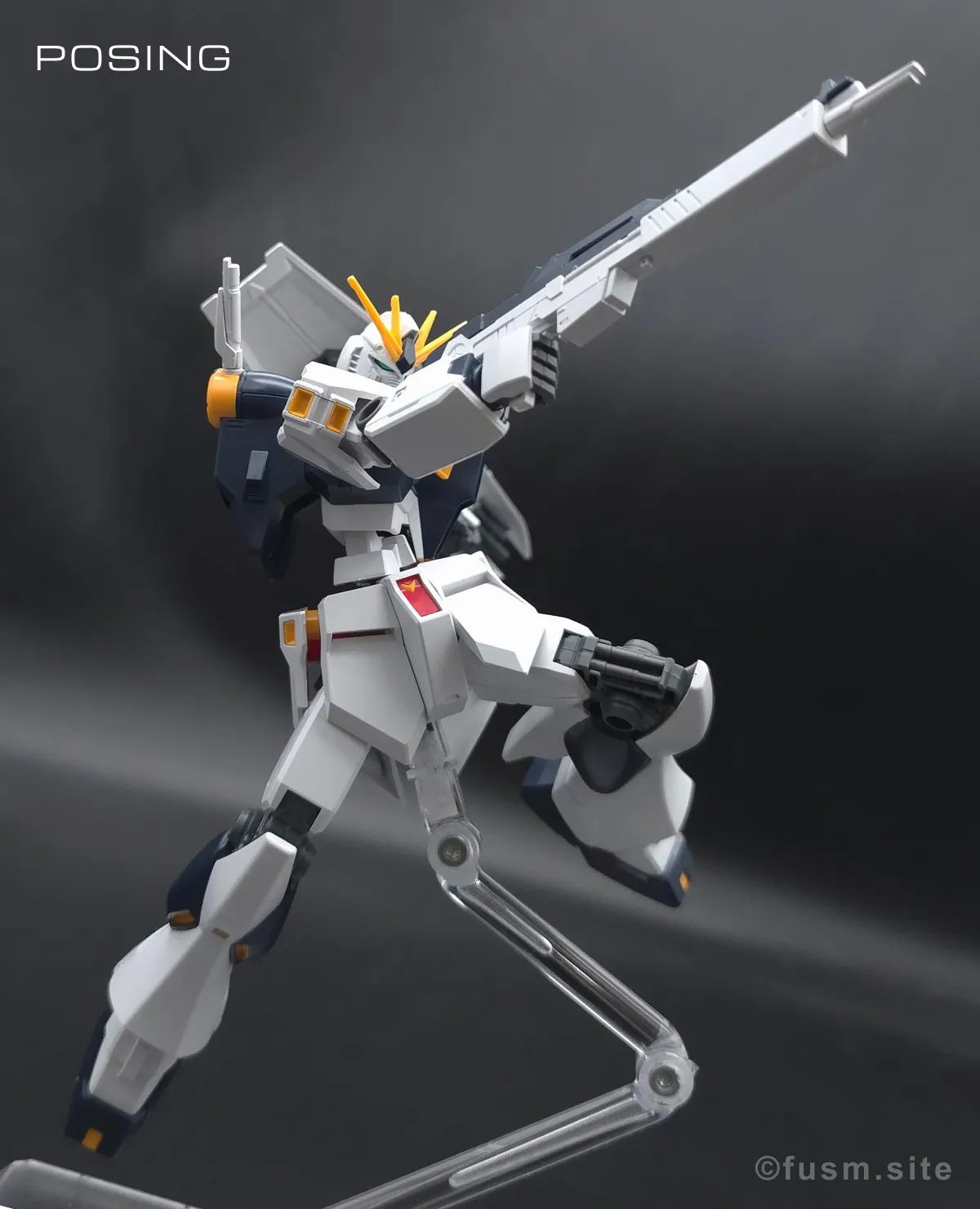 ENTRY GRADE νガンダム レビュー ポージング 04