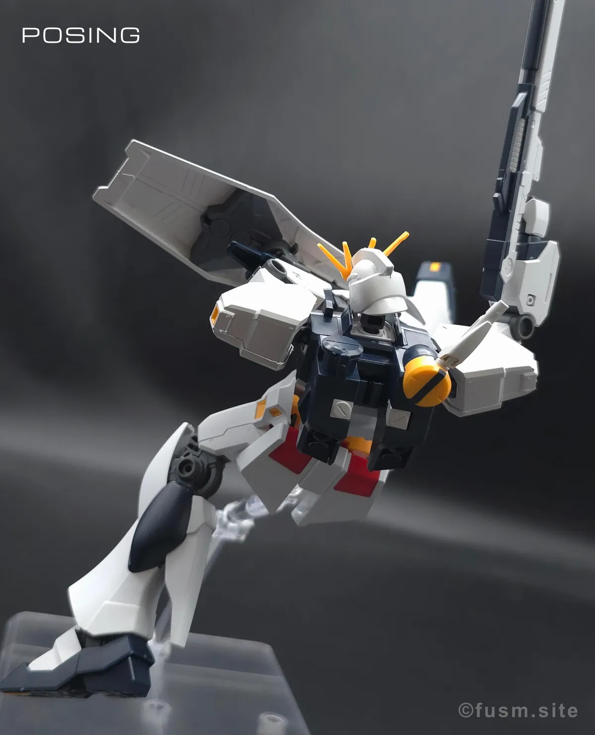 ENTRY GRADE νガンダム レビュー ポージング 06