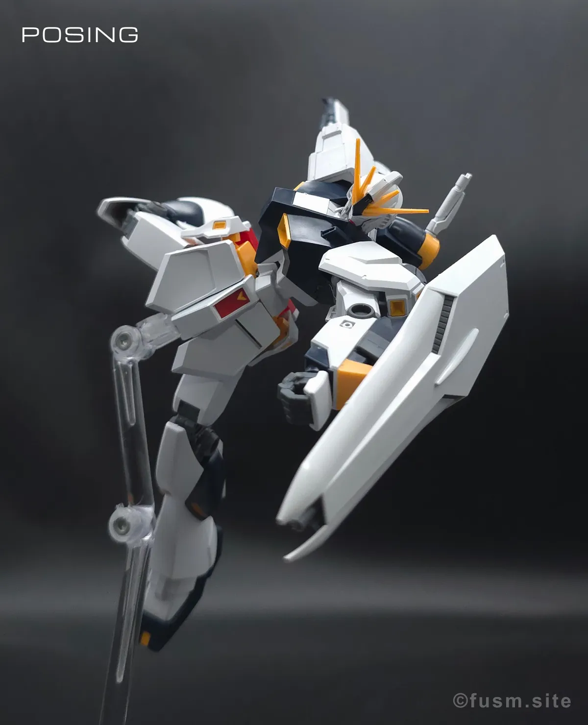 ENTRY GRADE νガンダム レビュー ポージング 09