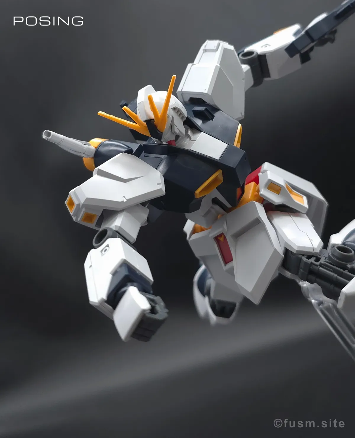 ENTRY GRADE νガンダム レビュー ポージング 12