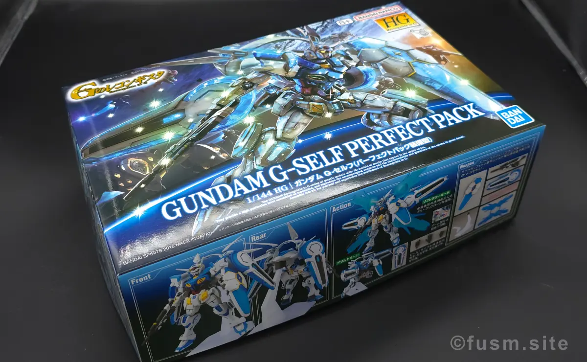 HG ガンダム G-セルフ(パーフェクトパック装備型) レビュー パッケージ 01