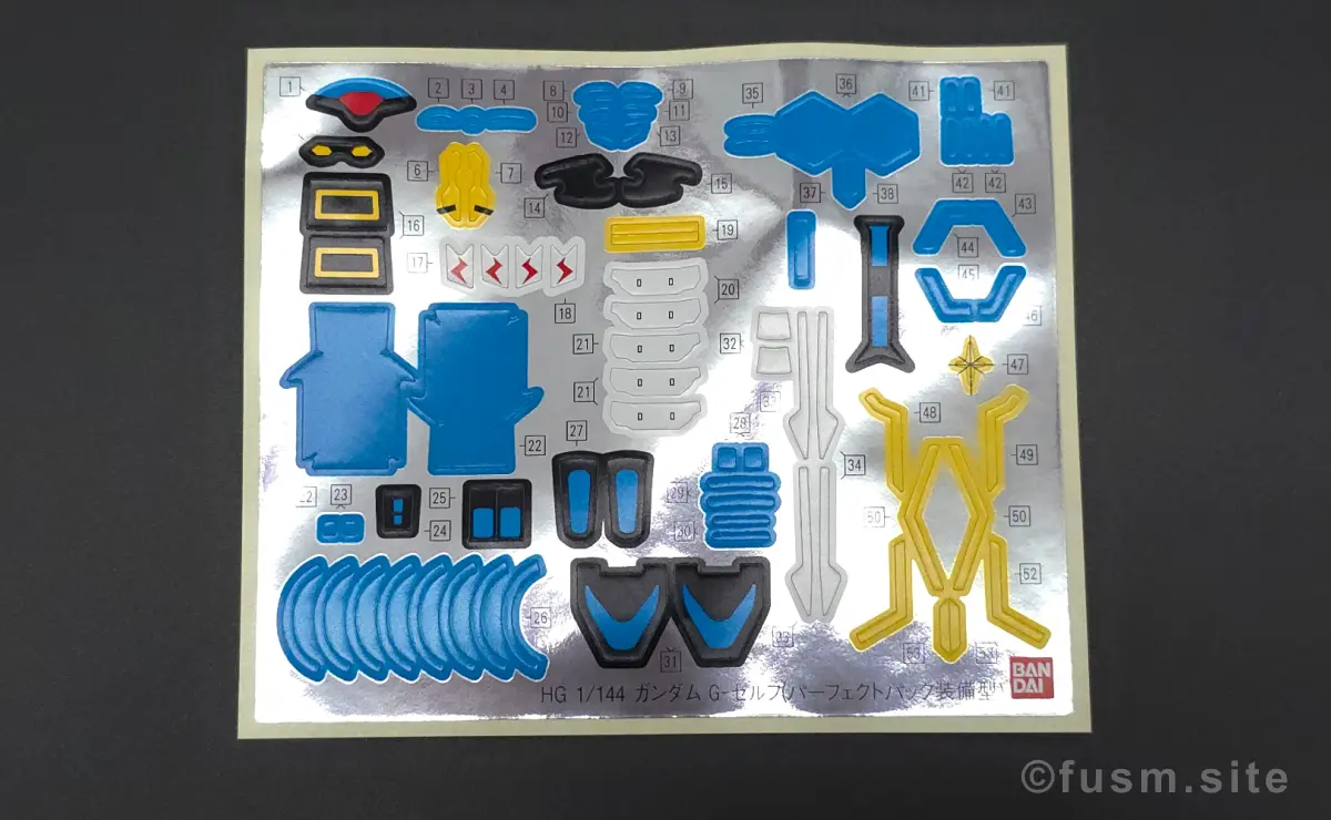 HG ガンダム G-セルフ(パーフェクトパック装備型) レビュー パッケージ 03