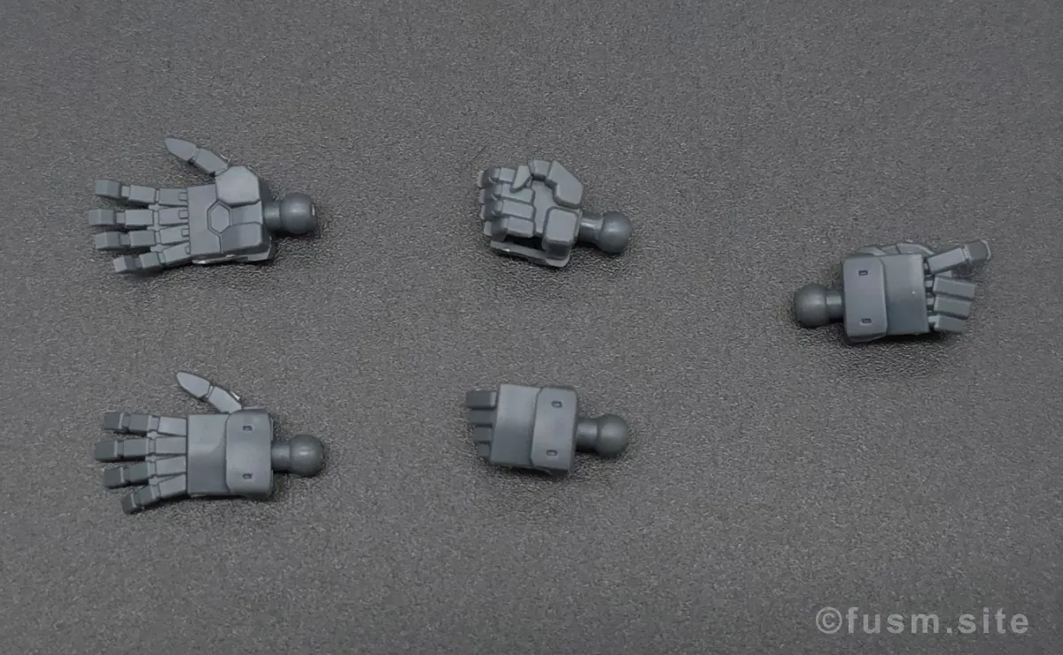 HG ガンダム G-セルフ(パーフェクトパック装備型) レビュー 付属品 02