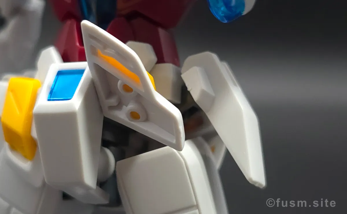HG ガンダム G-セルフ(パーフェクトパック装備型) レビュー 胴体ディテール 可動域 01