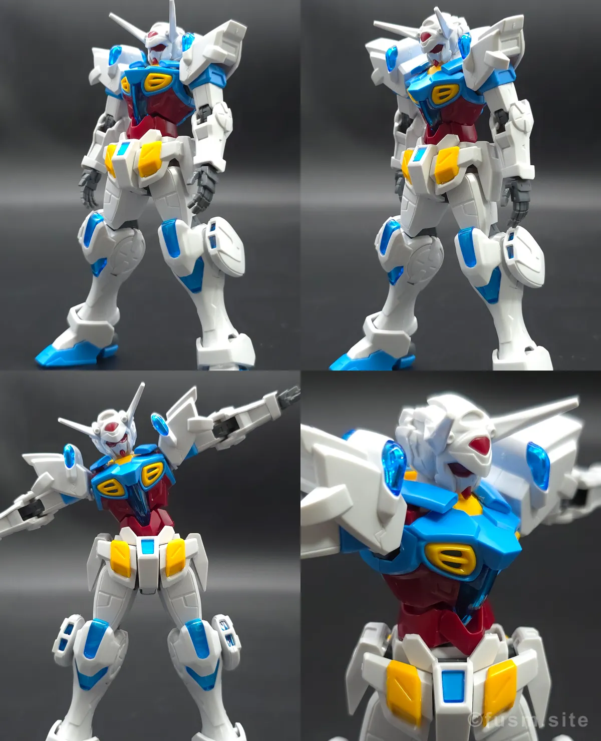 HG ガンダム G-セルフ(パーフェクトパック装備型) レビュー 胴体ディテール 可動域 02