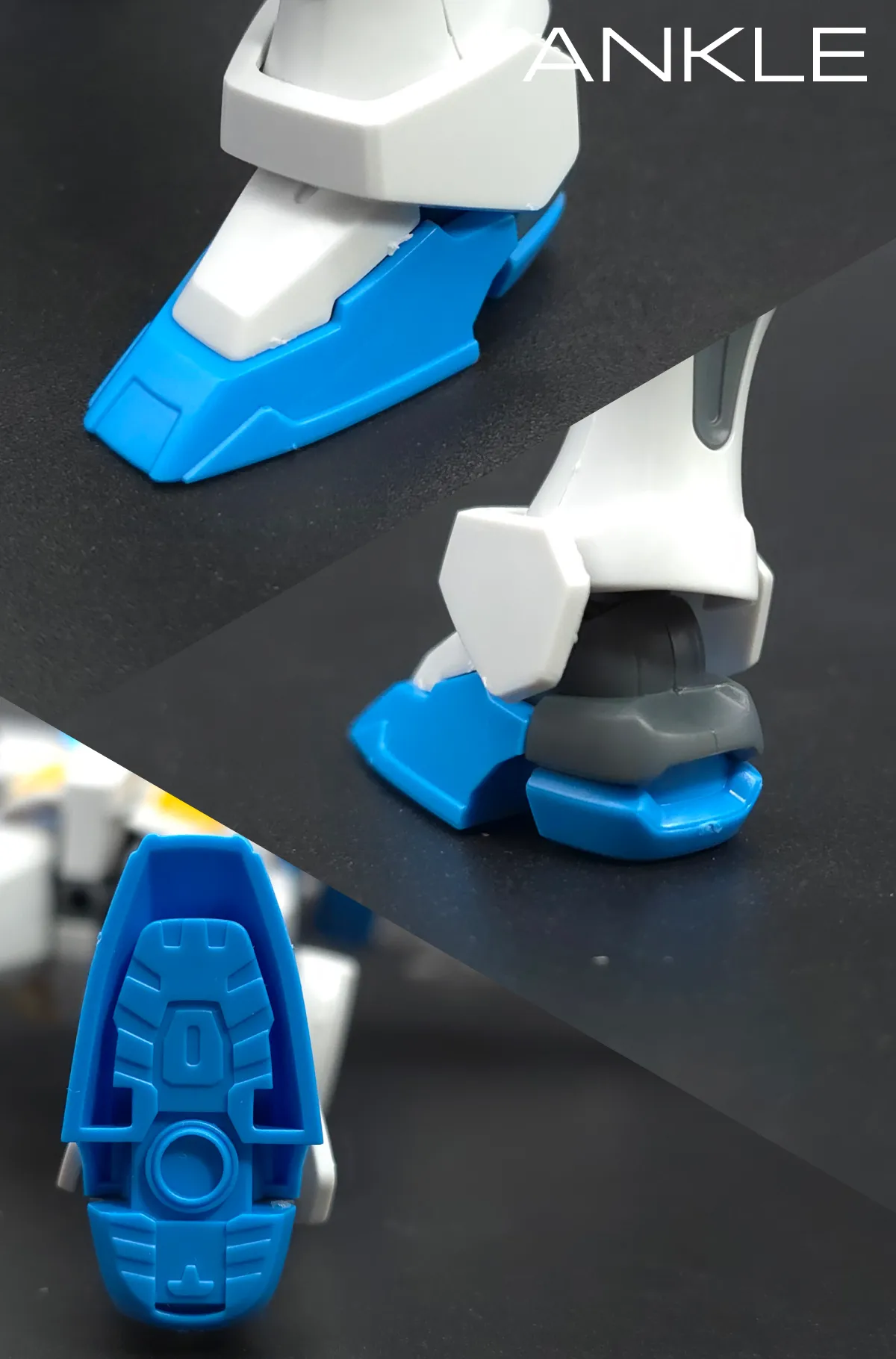 HG ガンダム G-セルフ(パーフェクトパック装備型) レビュー 脚部ディテール 02