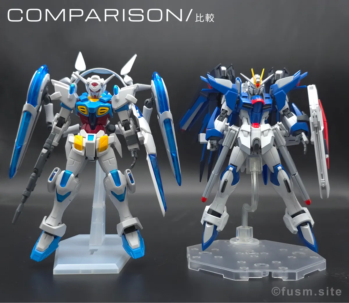 HG ガンダム G-セルフ(パーフェクトパック装備型) レビュー 比較 01