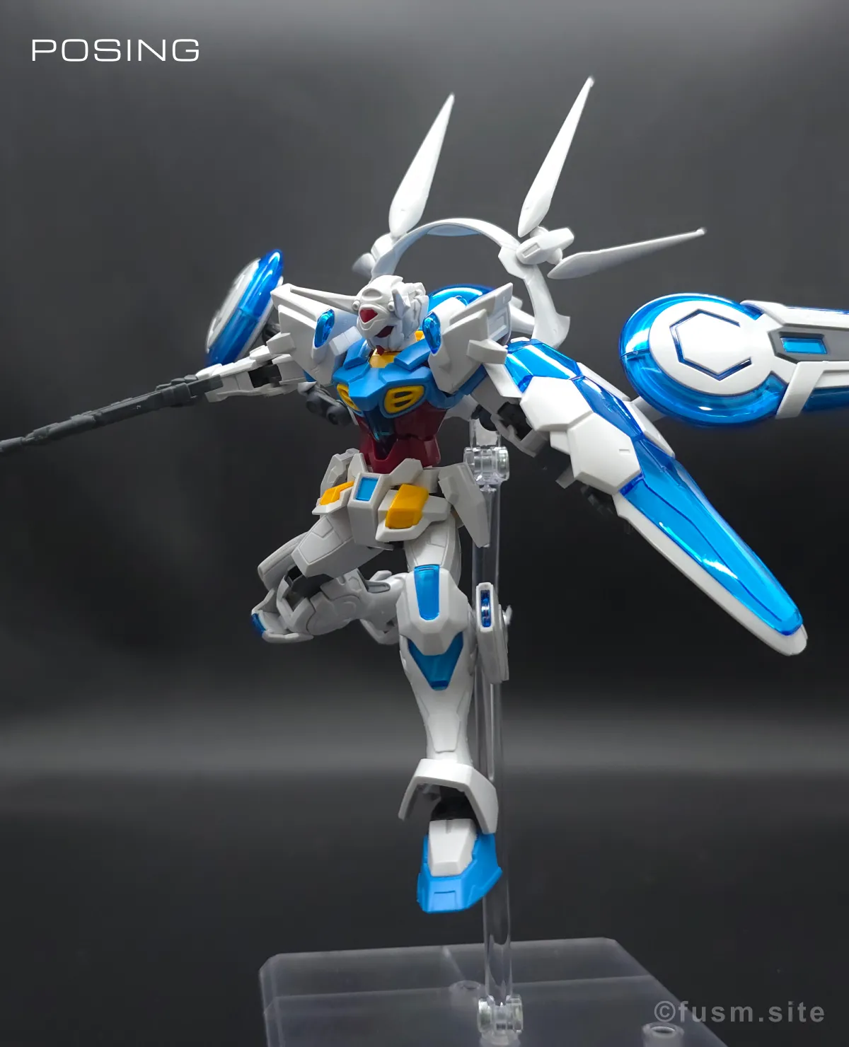 HG ガンダム G-セルフ(パーフェクトパック装備型) レビュー ポージング 02