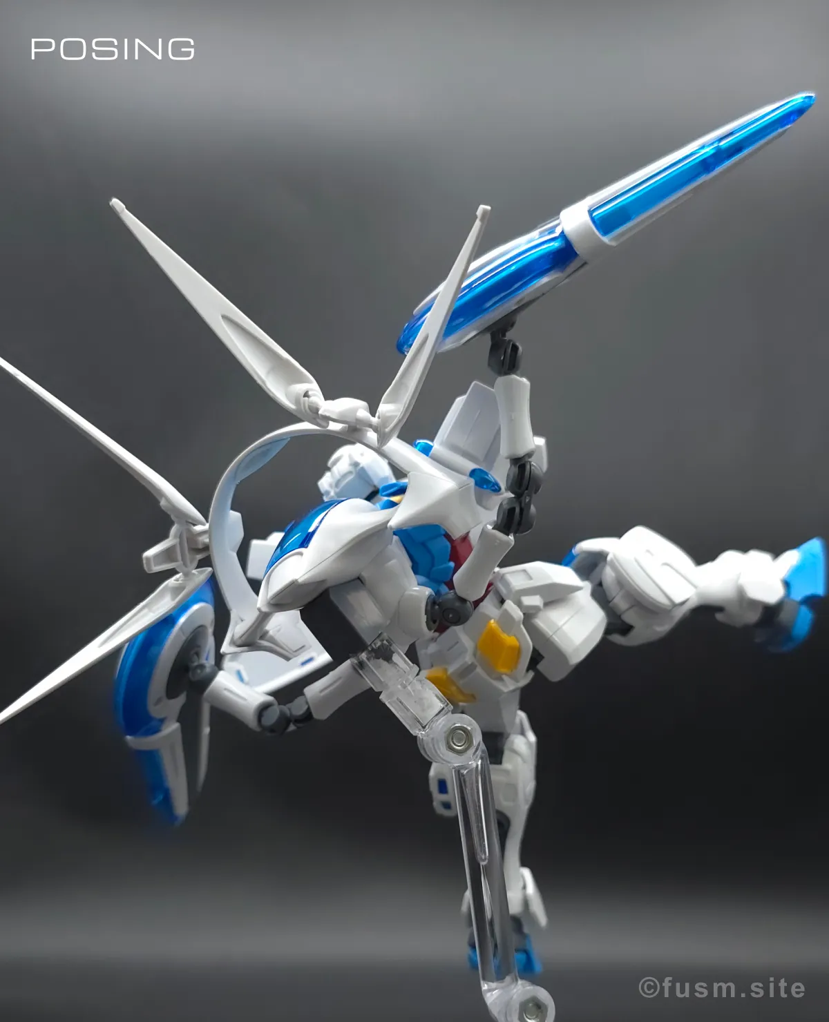 HG ガンダム G-セルフ(パーフェクトパック装備型) レビュー ポージング 05