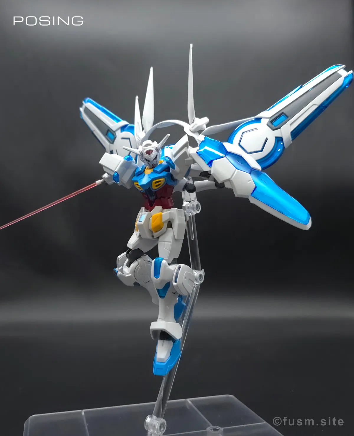 HG ガンダム G-セルフ(パーフェクトパック装備型) レビュー ポージング 07