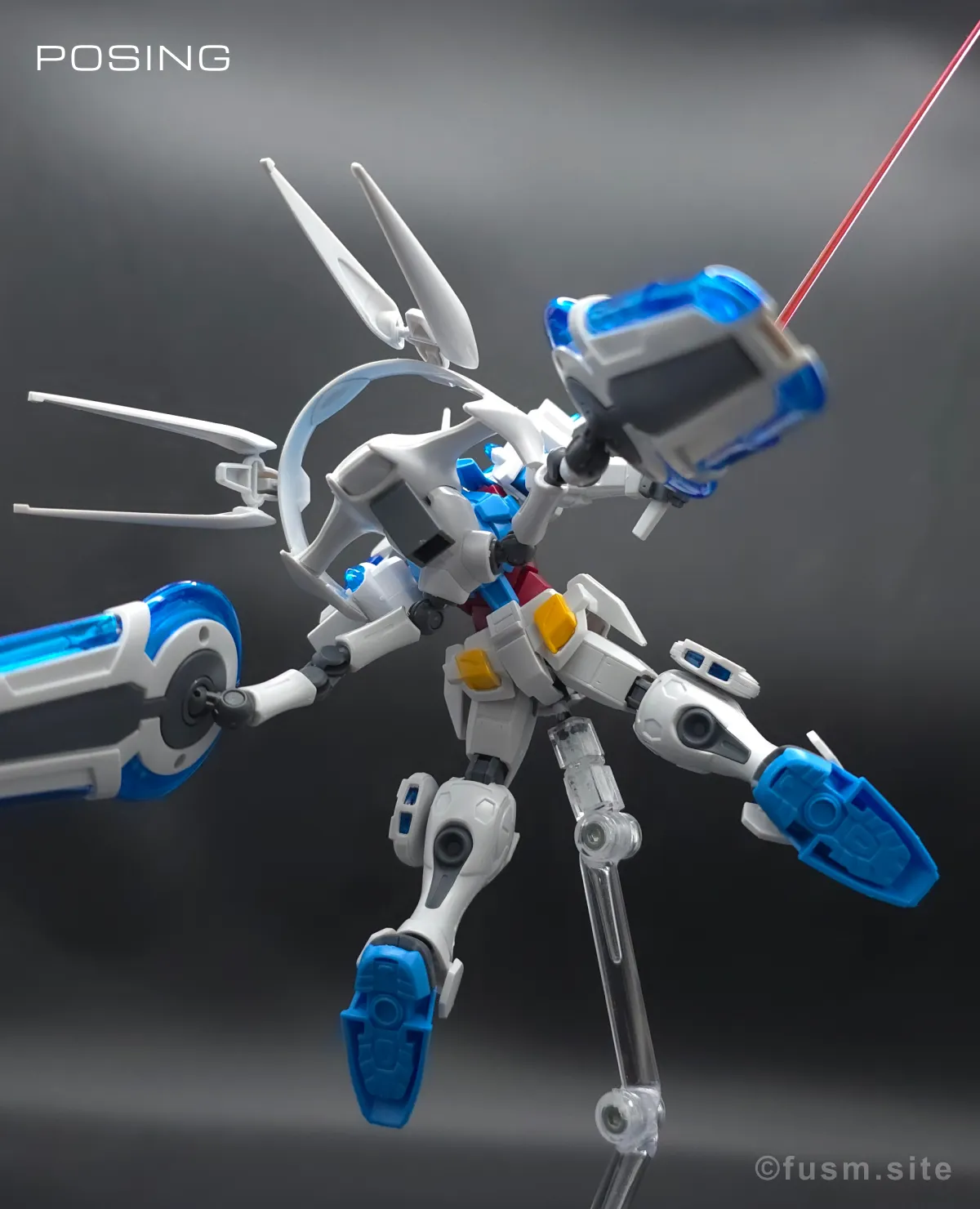 HG ガンダム G-セルフ(パーフェクトパック装備型) レビュー ポージング 11