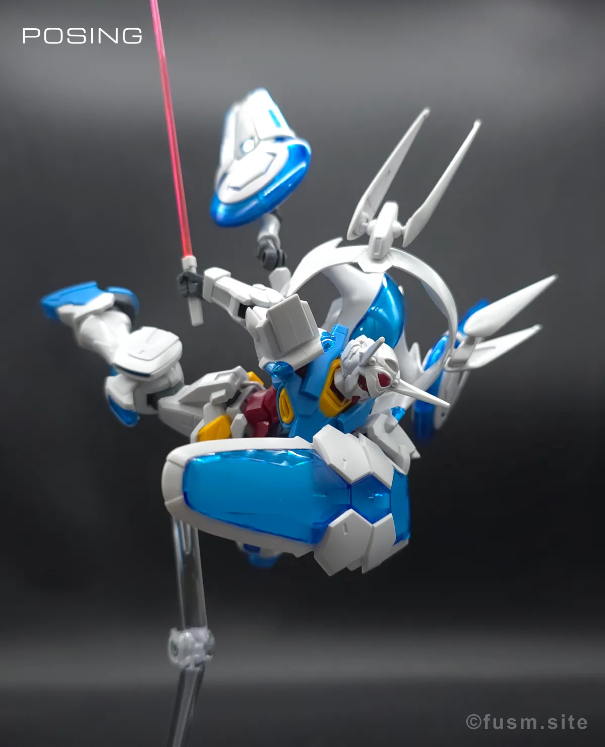 HG ガンダム G-セルフ(パーフェクトパック装備型) レビュー ポージング 12