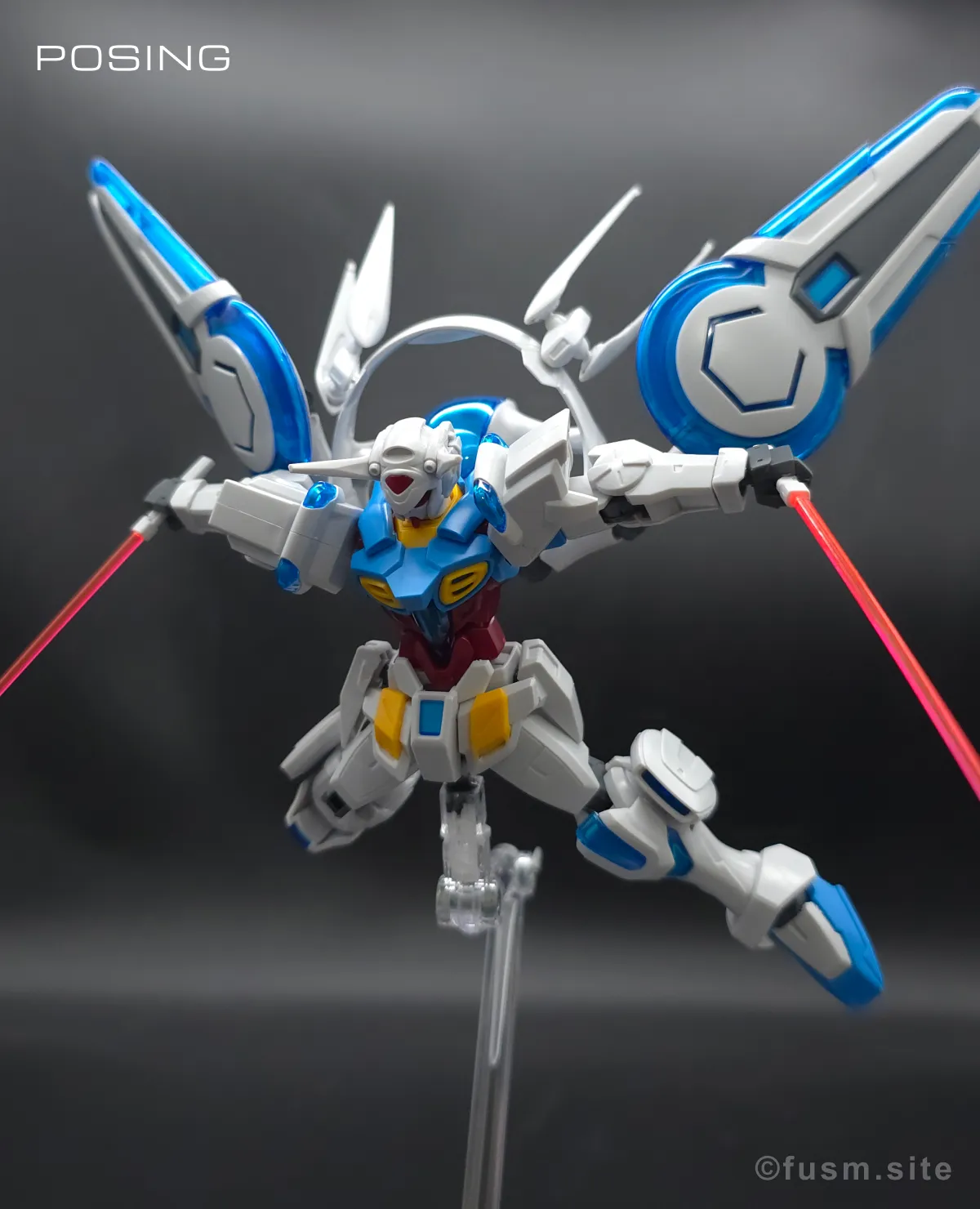 HG ガンダム G-セルフ(パーフェクトパック装備型) レビュー ポージング 14