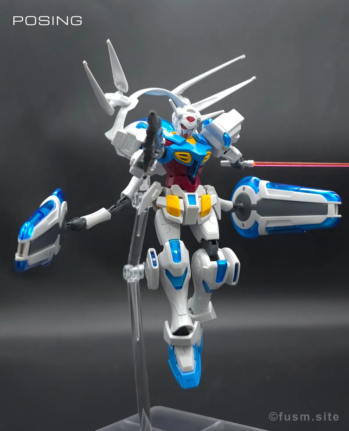 HG ガンダム G-セルフ(パーフェクトパック装備型) レビュー ポージング 18