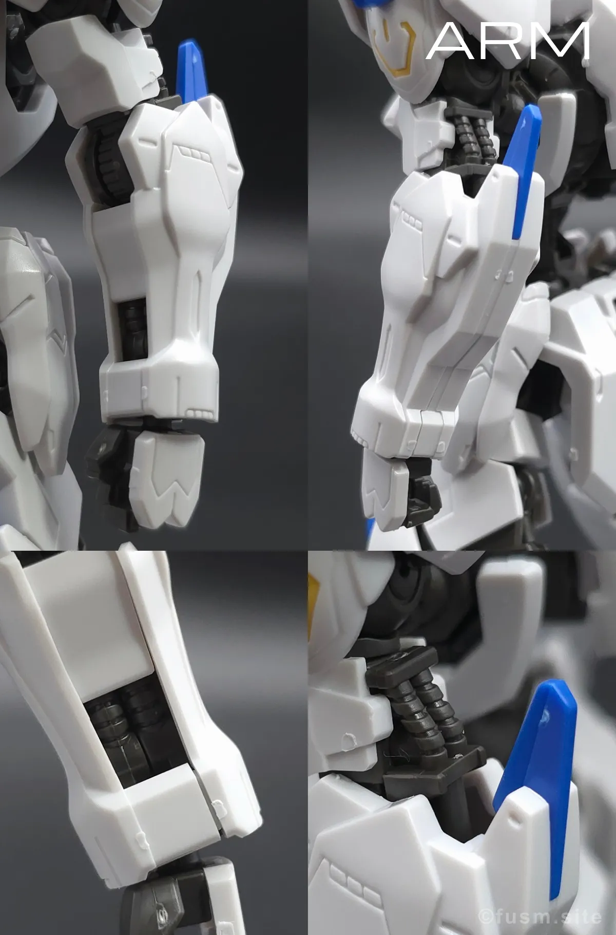 HG ガンダムバエル レビュー 腕部ディテール 01