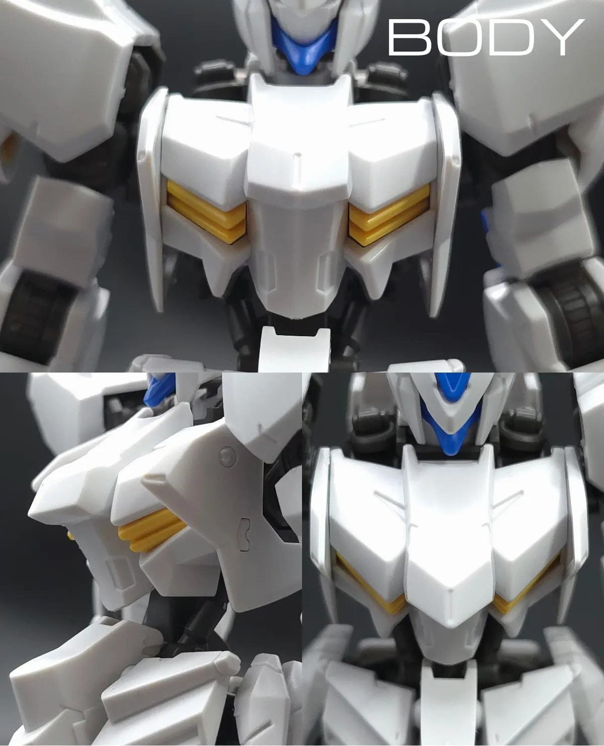 HG ガンダムバエル レビュー 胴体ディテール 01
