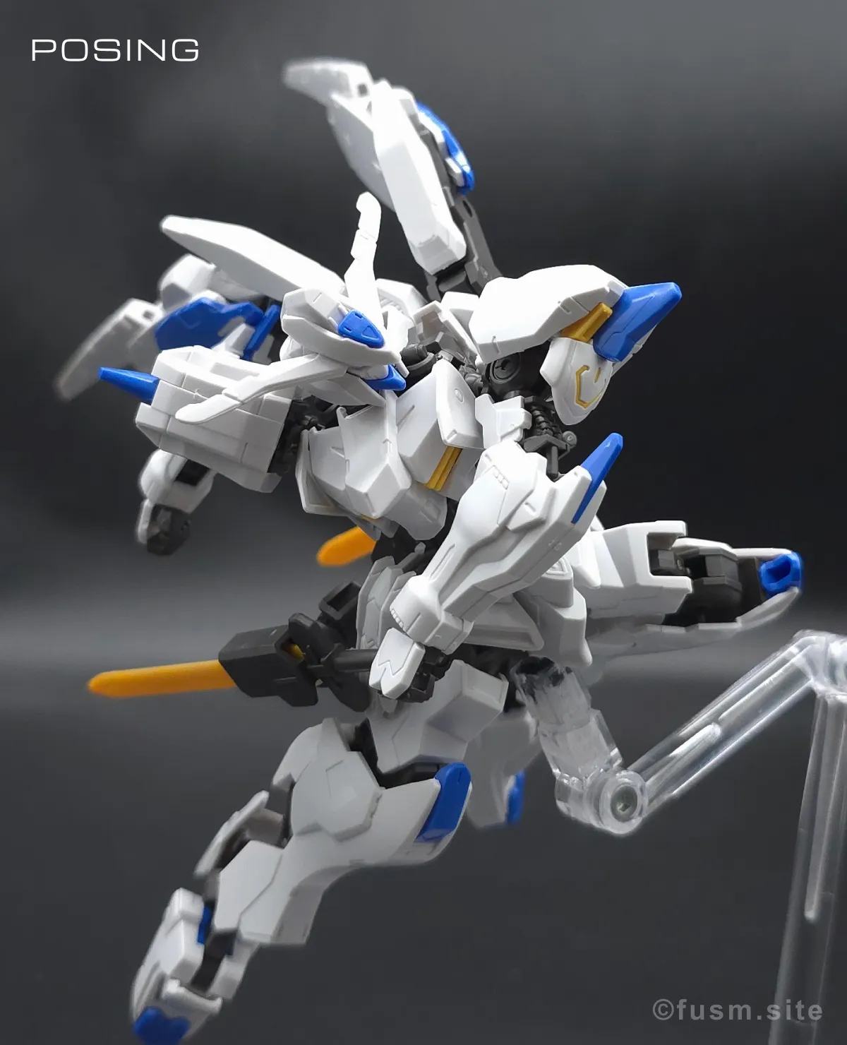 HG ガンダムバエル レビュー ポージング 02