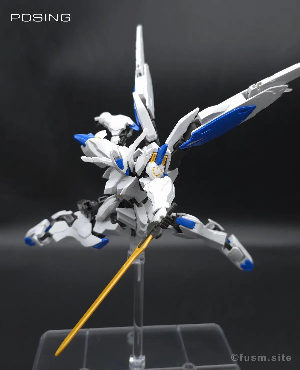 HG ガンダムバエル レビュー ポージング 03
