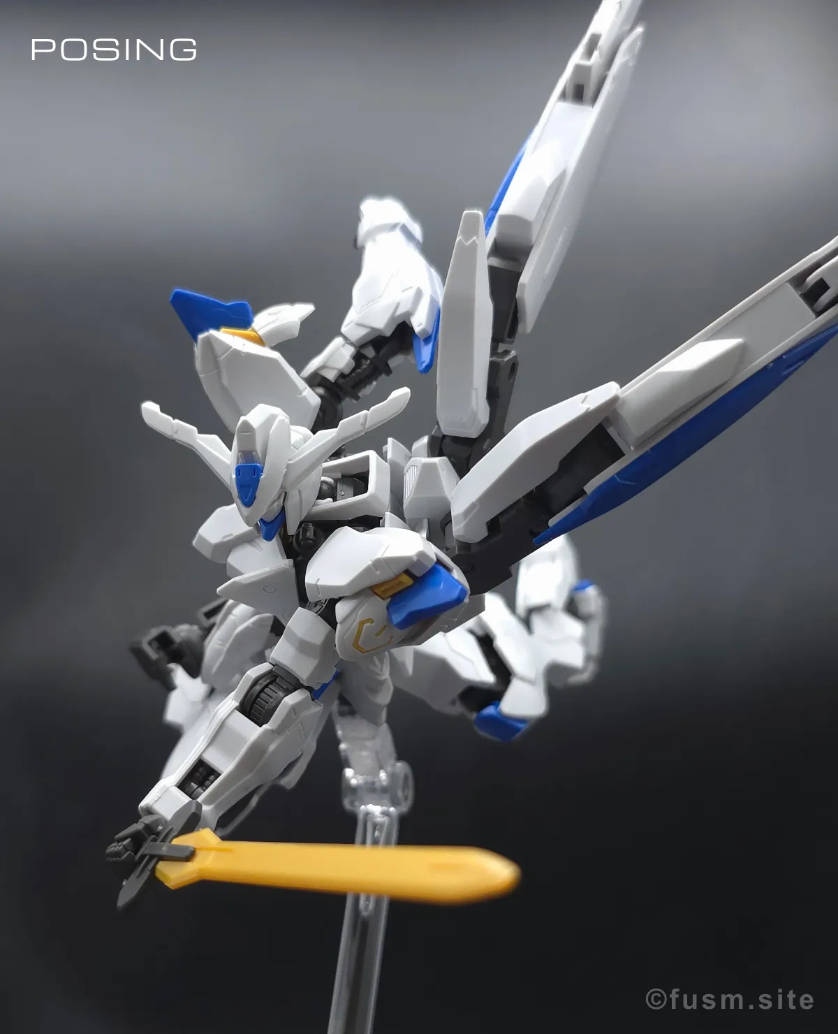 HG ガンダムバエル レビュー ポージング 04