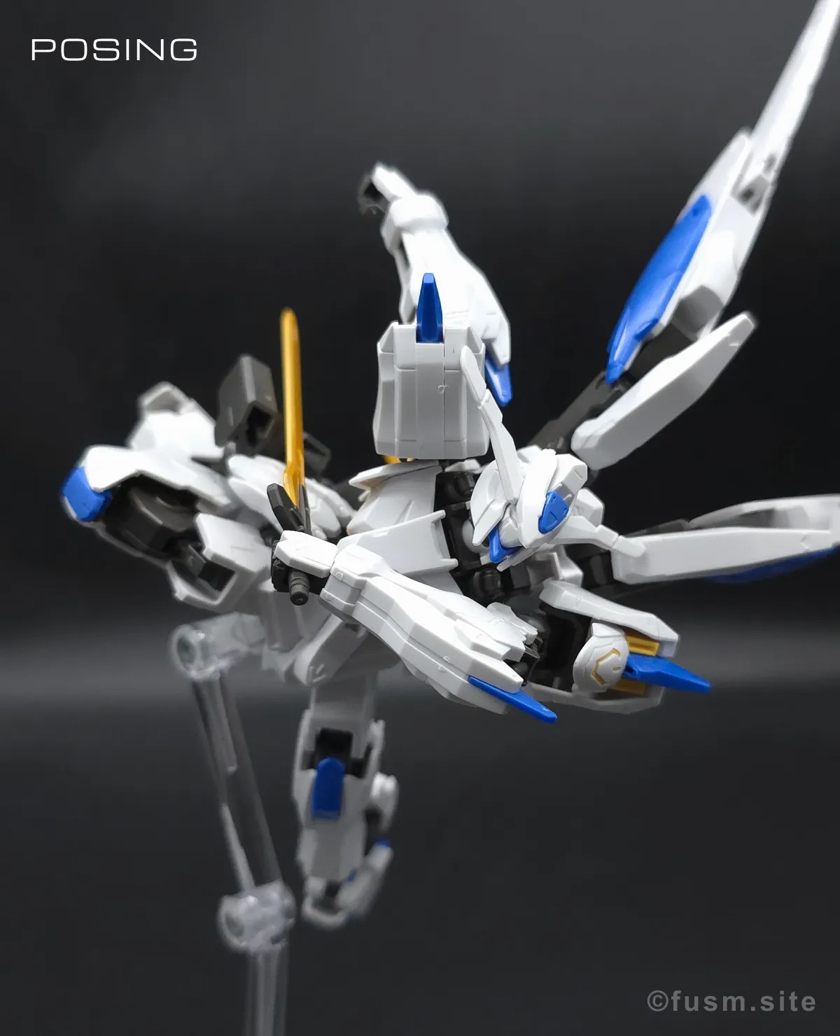 HG ガンダムバエル レビュー ポージング 05