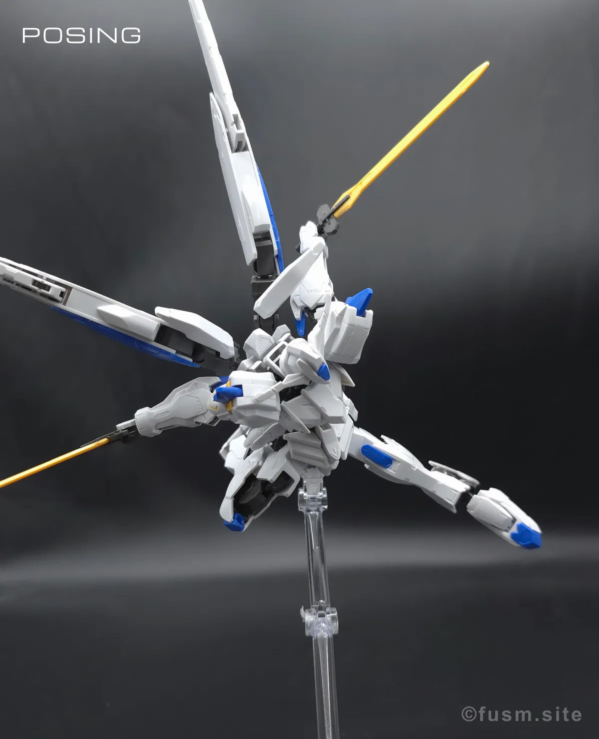 HG ガンダムバエル レビュー ポージング 06