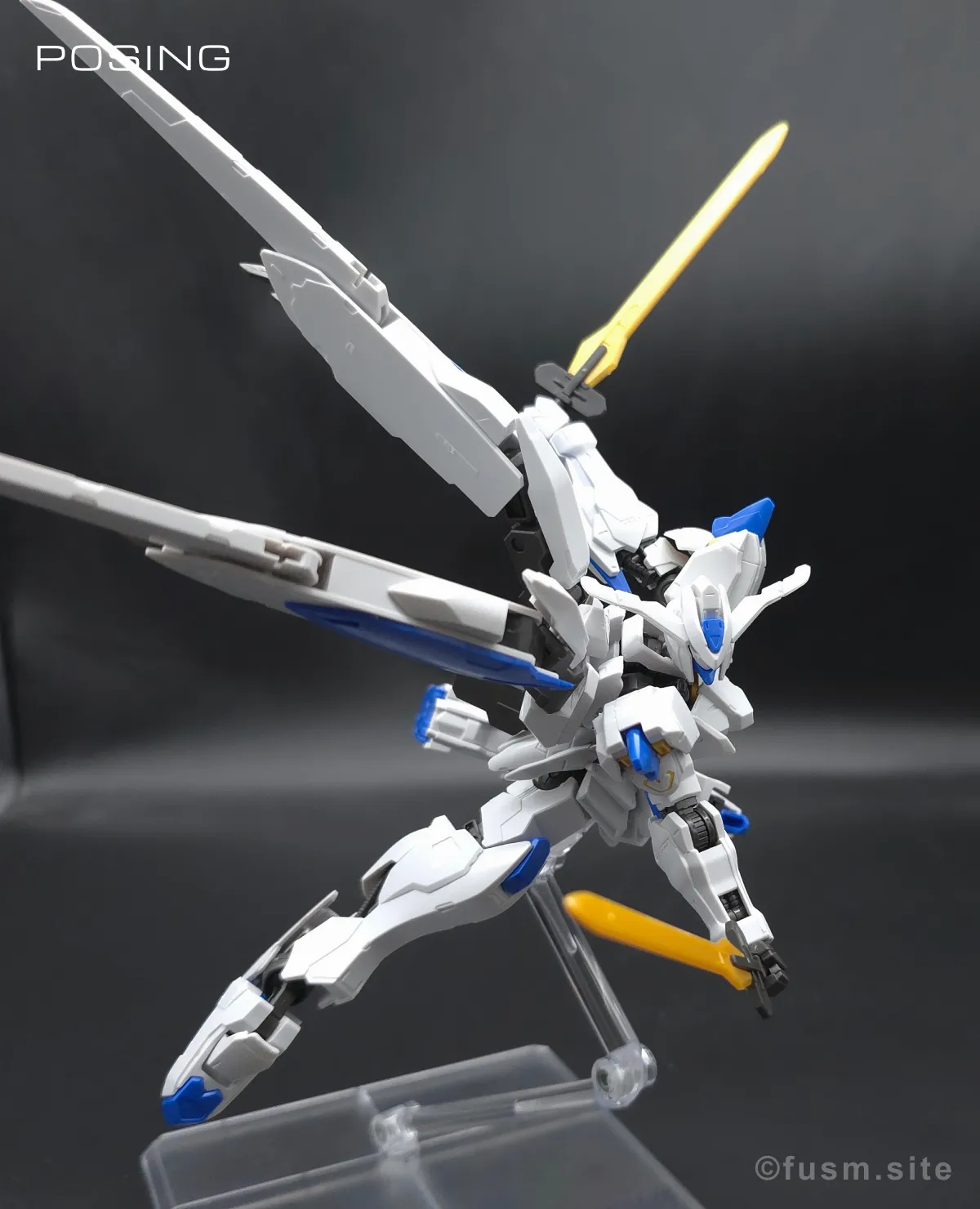HG ガンダムバエル レビュー ポージング 07