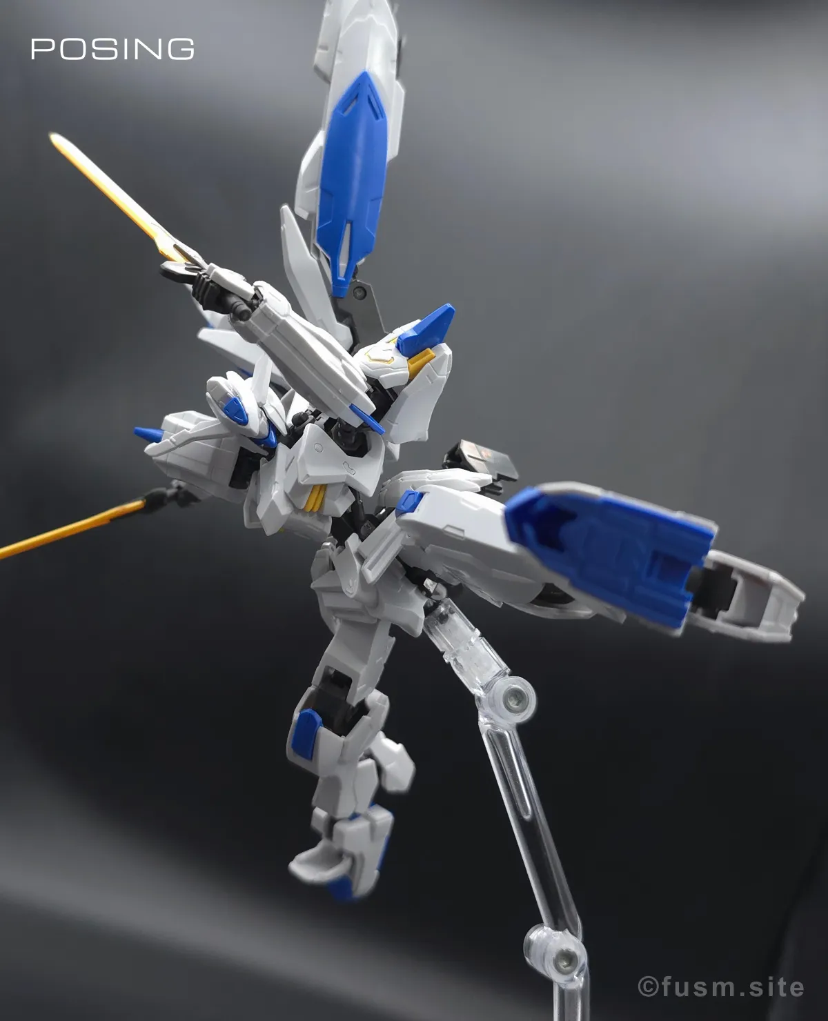 HG ガンダムバエル レビュー ポージング 09
