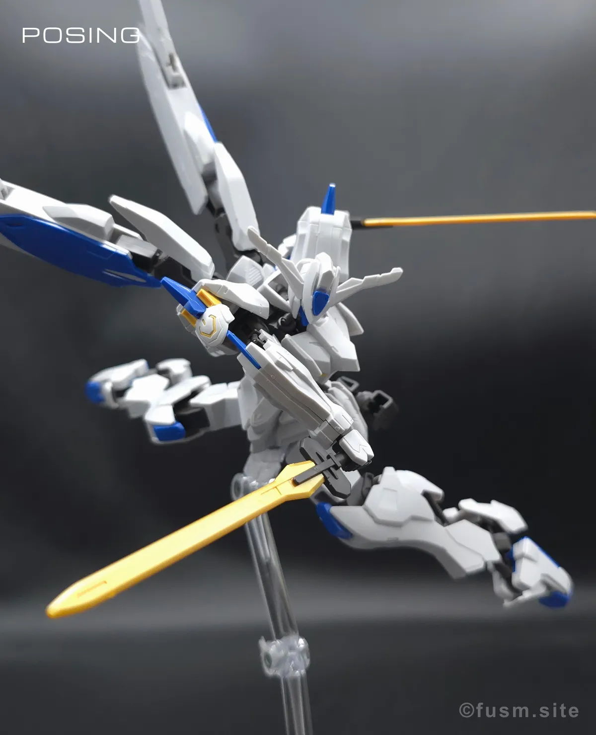 HG ガンダムバエル レビュー ポージング 10