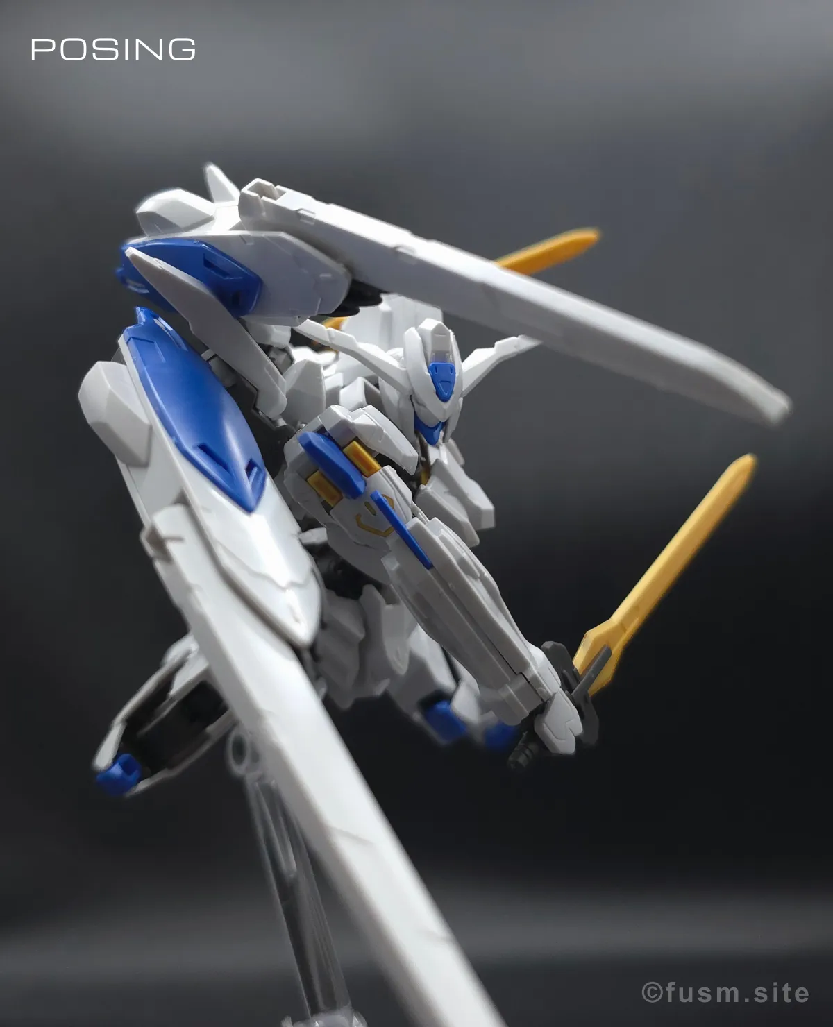 HG ガンダムバエル レビュー ポージング 11